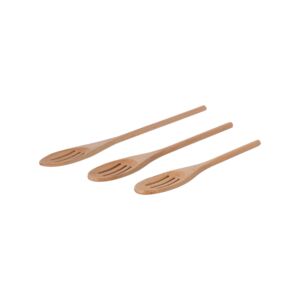 SPOONS SLOTED 3PCS WOODEN CHEF CRAFT SPOONS SLOTED 3PCS WOODEN CHEF CRAFT